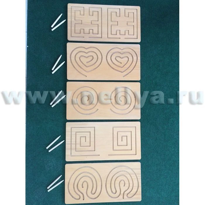 Nellya Didactic Maze Set (Tandem Boards)