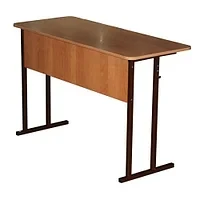 Two-Seater Student Desks with Metal Frame, Type I (Models 1-7)