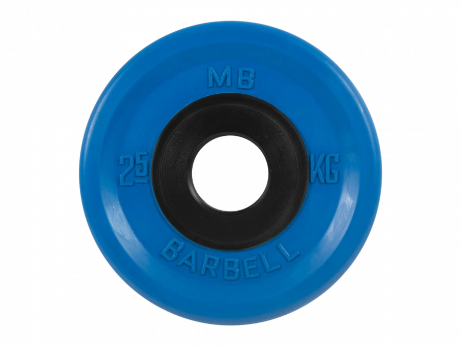 Euro-Classic Rubber Coated Disc 2.5 kg, 51 mm - MB-PltCE-2.5