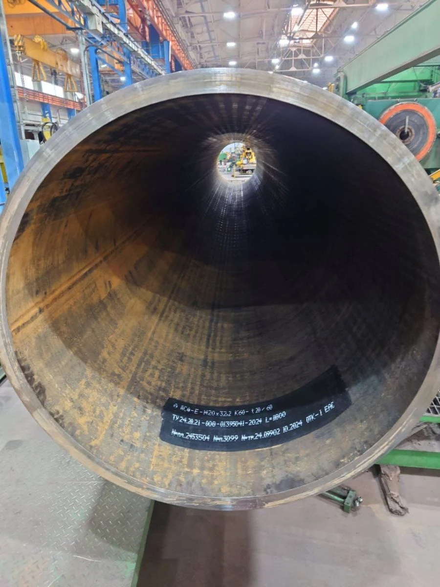 Electric Welded Straight Seam Steel Pipes for High Pressure DN 500 to DN 1400