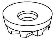 Carbide Insert XP20-06-0 M20P for Profile and Contour Machining