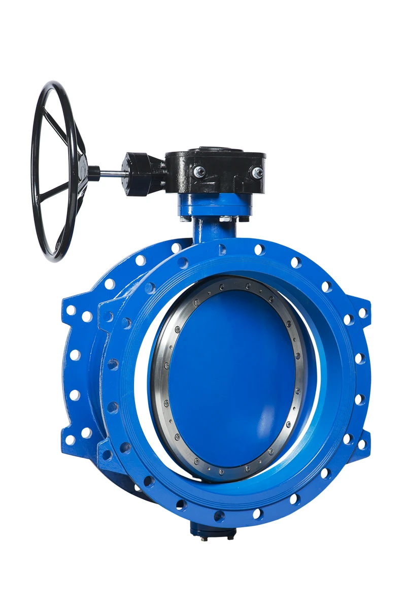 Two-Eccentric Disc Rotary Valve, Steinval Brand, Type BS, DN600mm, PN10 Bar