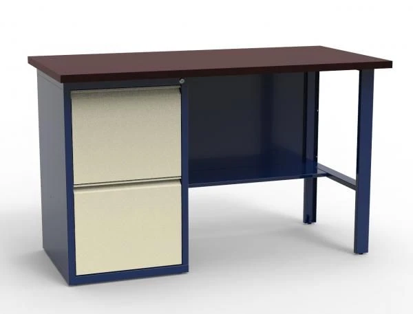 Single-Column Workbench with Laminated Plywood Top - SV-1T.02.00.14.FL