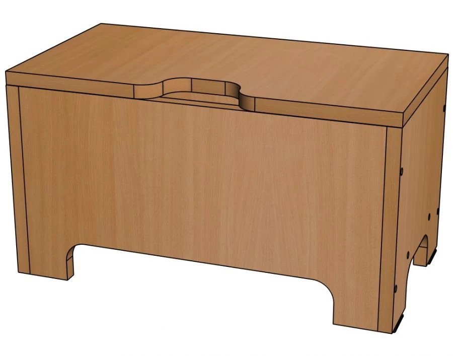 Educational Toy Chest "Mashenka" for Preschool Games - M62