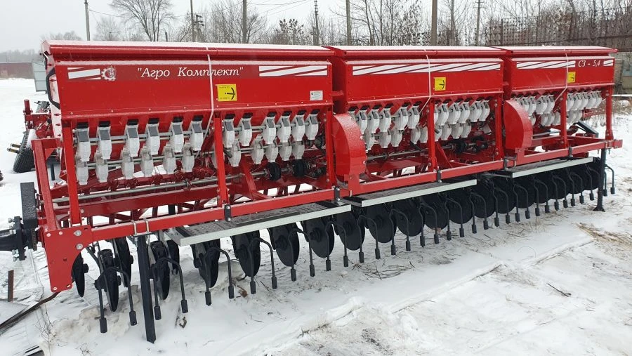 Row Grain and Fertilizer Seeder SЗ-5.4V