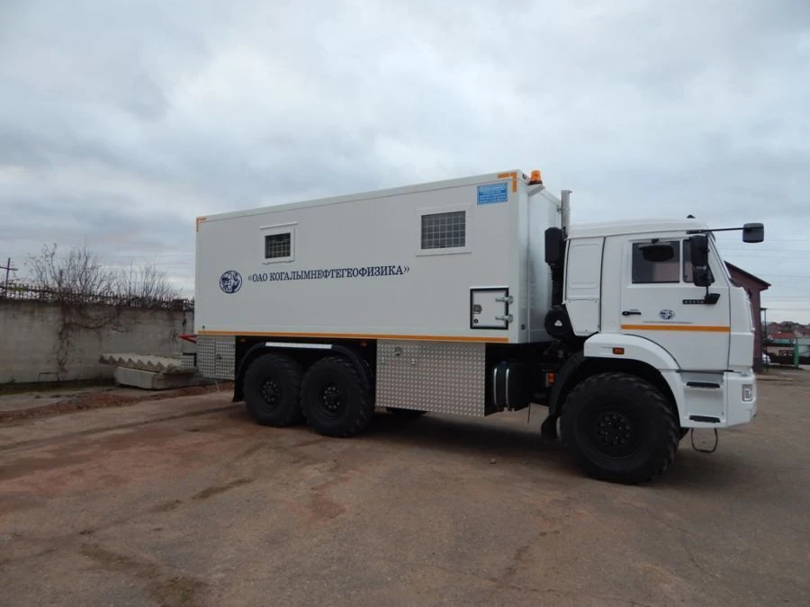 Perforation Station Laboratory LPS Model 6799C on KAMAZ-5350-D5 Chassis
