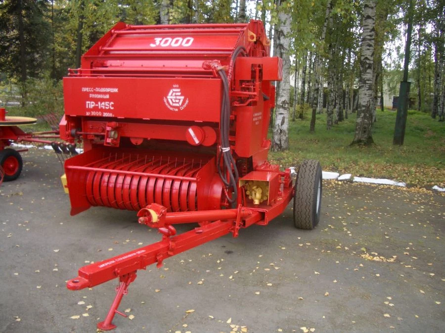Round Baler PR-145C for Hay and Straw Baling