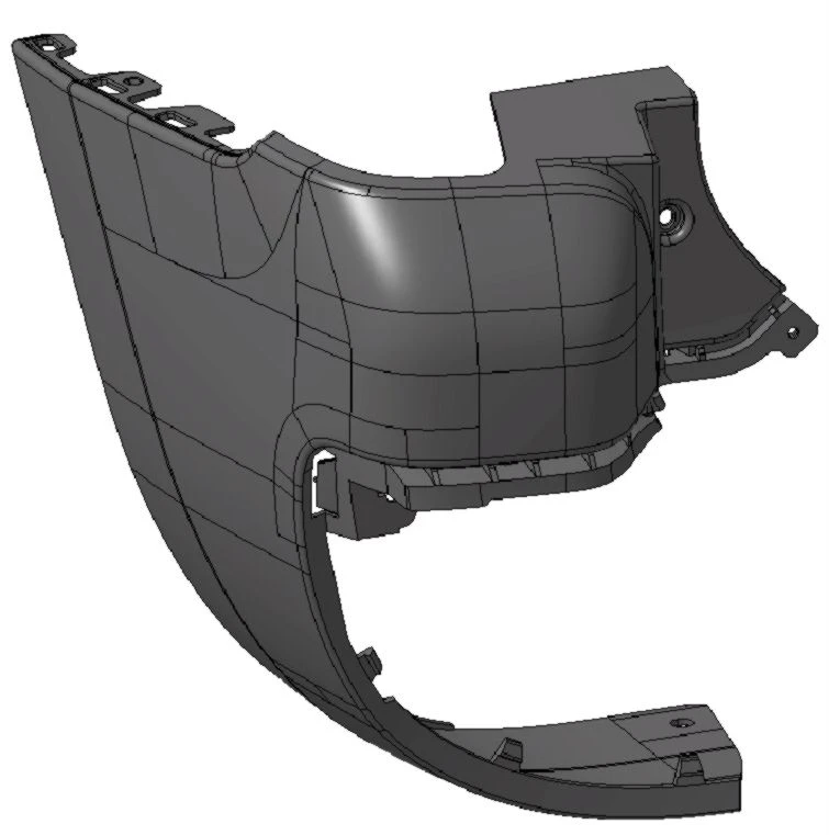 Left Bumper Side Panel for M1 and N1 Vehicles - 9682044077