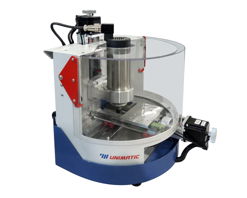 CNC Milling Machine with Acrylic Screen - Unimatic UM-F