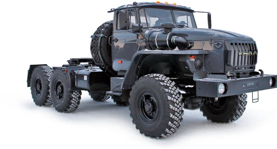 Ural 44202-60 Saddle Tractor with 4320 Cabin