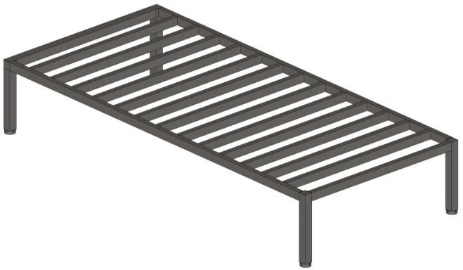 Metal Bed Base Frame TV-MOMK-4.2.01-01