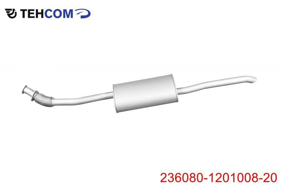 Exhaust Muffler with Outlet Pipe for Pickup 2018 Model ZMZ 51432.10