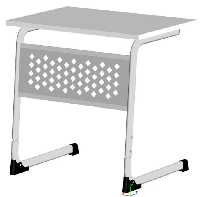 Single Student Desk for 2-4 Growth Groups, Adjustable