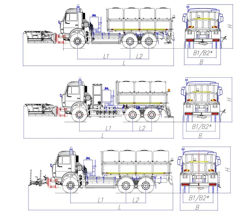 Universal Road Maintenance Machine MK-4533-G8