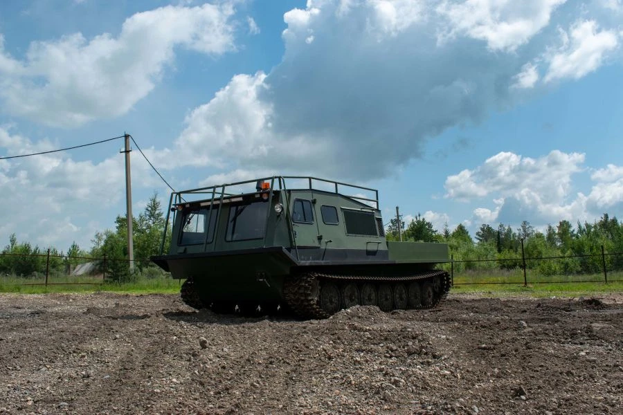 All-Terrain Vehicle for Transporting People and Cargo TM-126-09