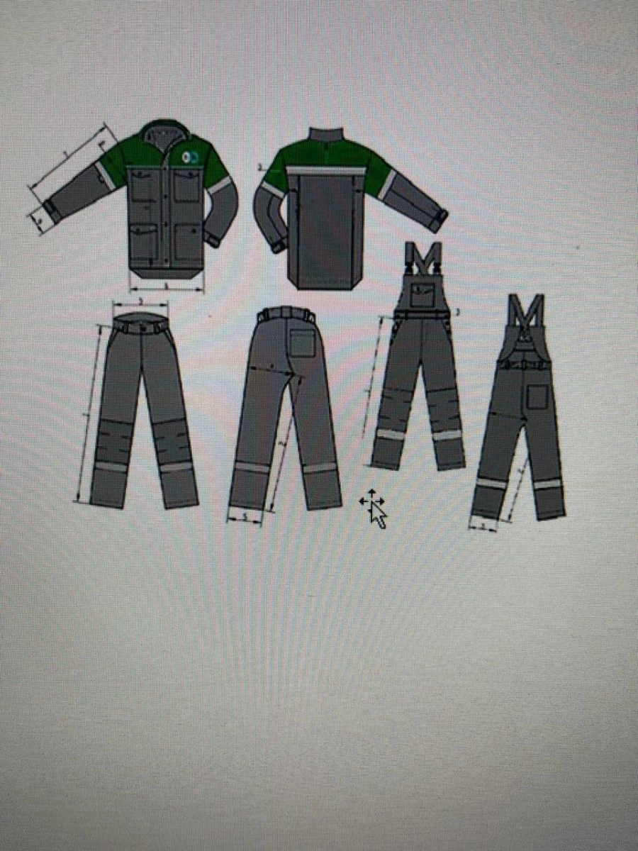 Protective Clothing Suit for General Industrial Contaminants (Jacket + Pants)
