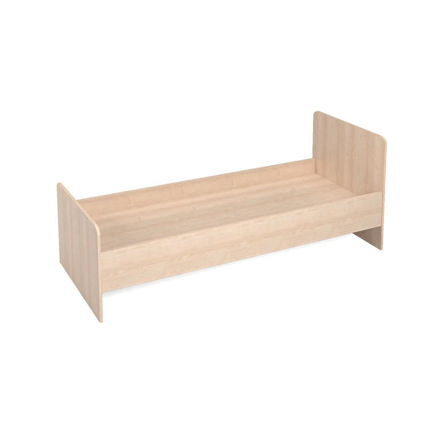 Single Teen Bed Made of Laminated Particleboard