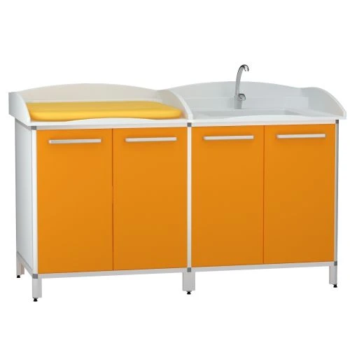 Medical Changing Table with ABS Plastic Surface, Model DM-2-111-17.K2.F5