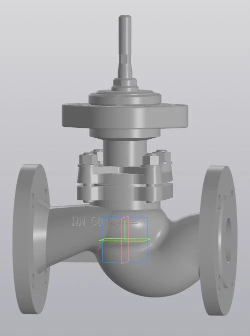 Carbon, Alloy, and Stainless Steel Control Valves, Type STK-KR