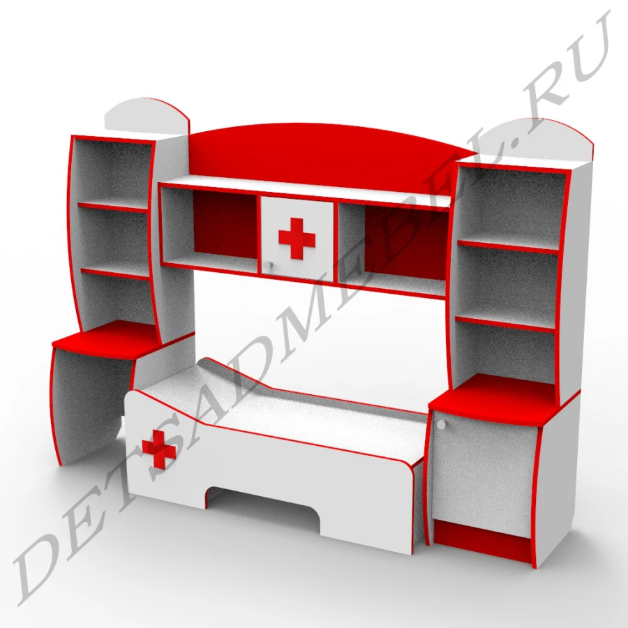 Children's Play Corner with Polyclinic Theme 6.20