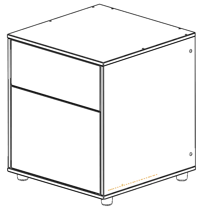 Modular Children's Wall Unit SMD 17 for School Supplies