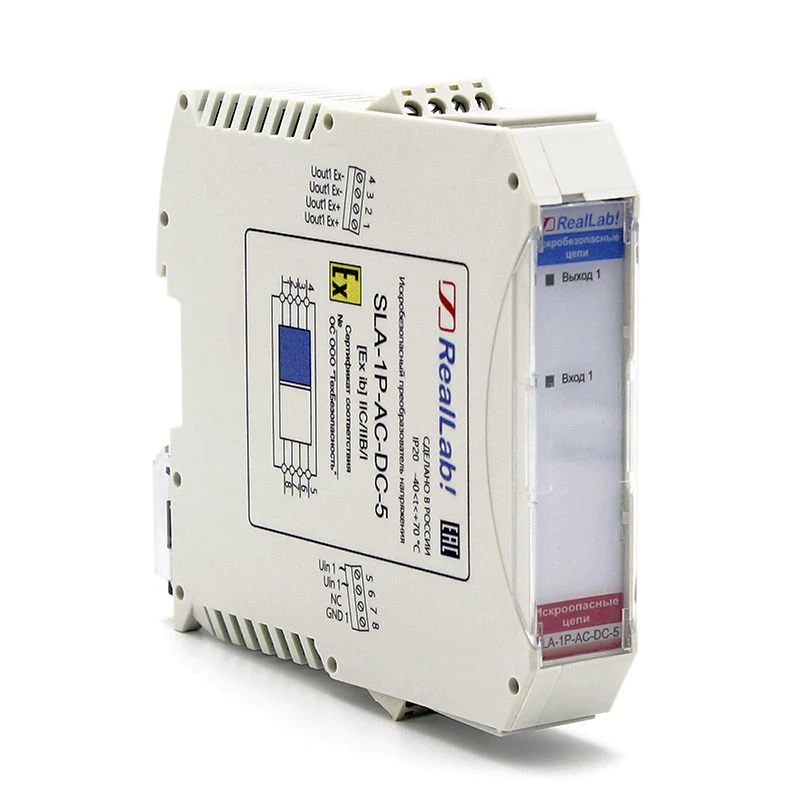 Single-Channel Intrinsically Safe Power Supply SLA-1P-AC-DC-5