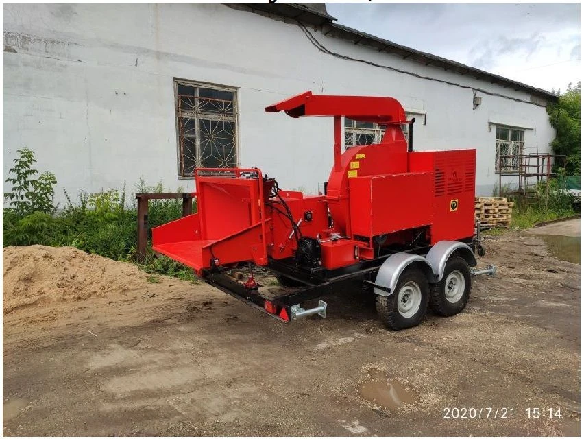 Powerful Mobile Wood Chippers Mobi-300