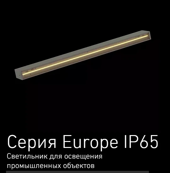 Europe IP65 Series General Purpose LED Lights