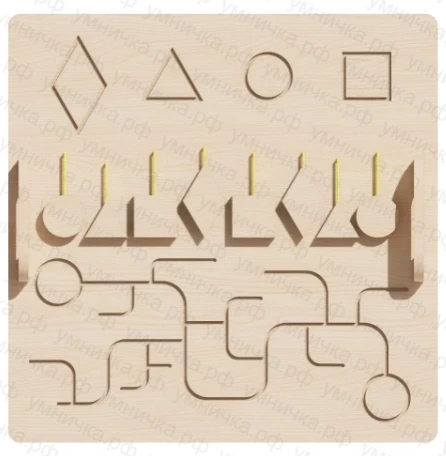 Wall Module for Developing Stereognostic Sense T-004