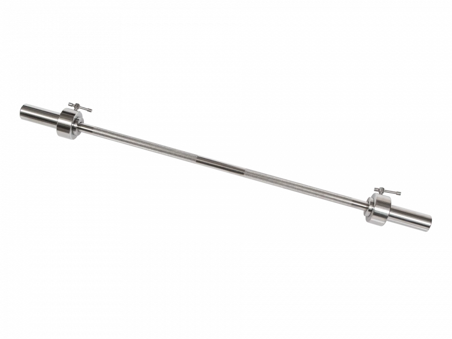 Chromed Weight Bar with Smooth Sleeve - 1250mm, Model MB-BarM50-1250L