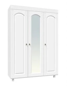 Wooden Wardrobe for Bedroom - Elizabeth Model EM-18