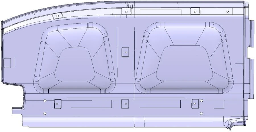 Roof Upholstery A65R52-5702051