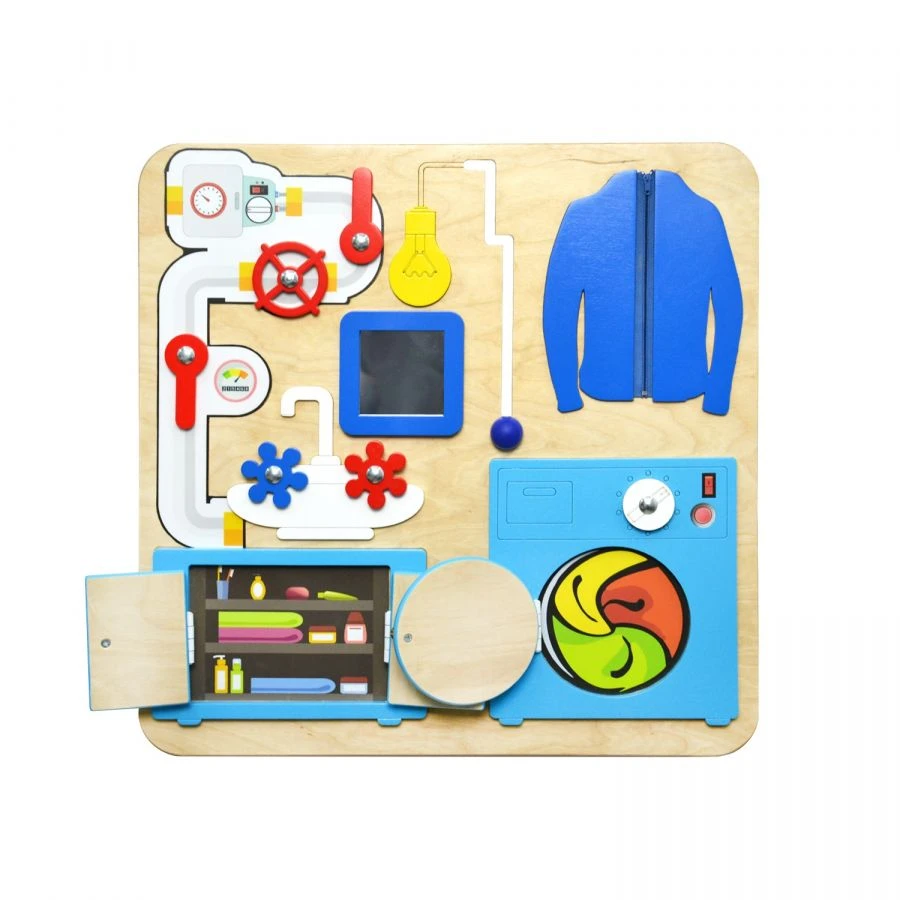 Activity Board "Bathroom" NDX-001 for Early Childhood Development
