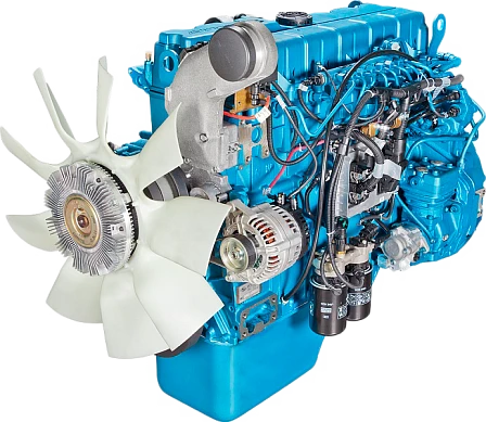 6-Cylinder Diesel Engine YAMZ-53642 with Modifications