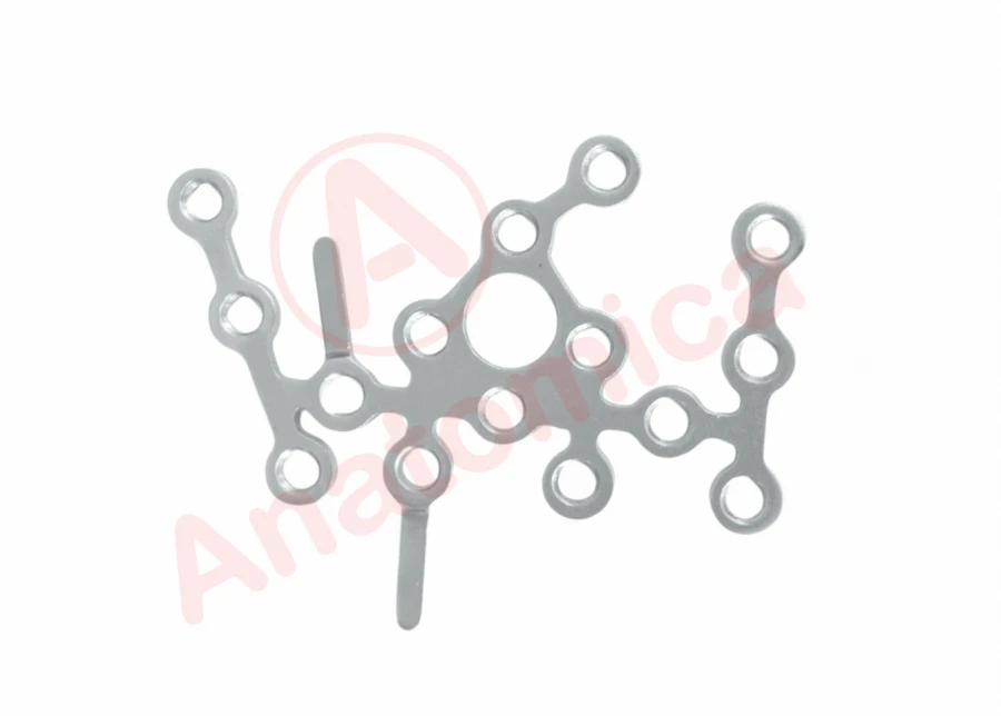 Anatomical Stability Heel Plate for Bone Fragments Fixation