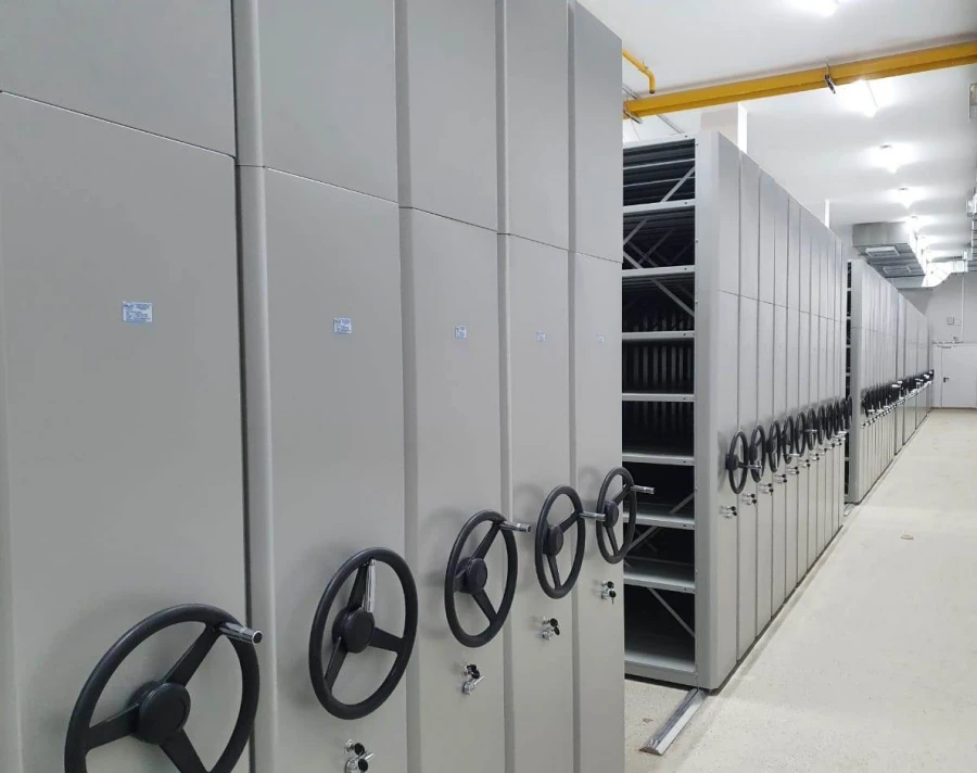 Mobile Metal Shelves for Archives, SMM 01/08