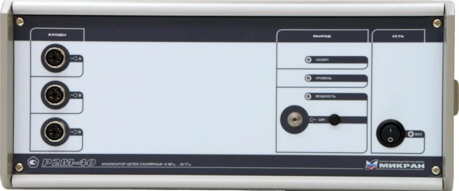 Scalar Circuit Analyzer P2M-40/2 for Coaxial Measurements