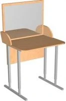 Adjustable Speech Therapist Table with Metal Frame