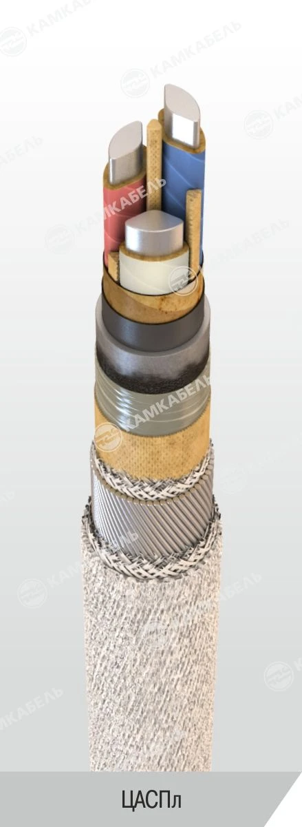 Aluminum Conductor Power Cable with Paper Insulation, 6-10 kV