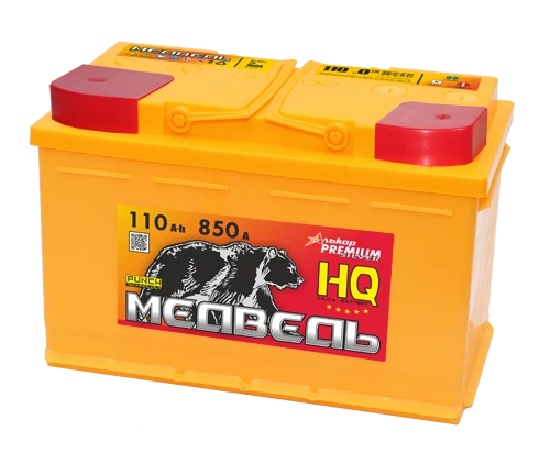 Lead-Acid Starter Battery for Internal Combustion Engines 12V "Medved