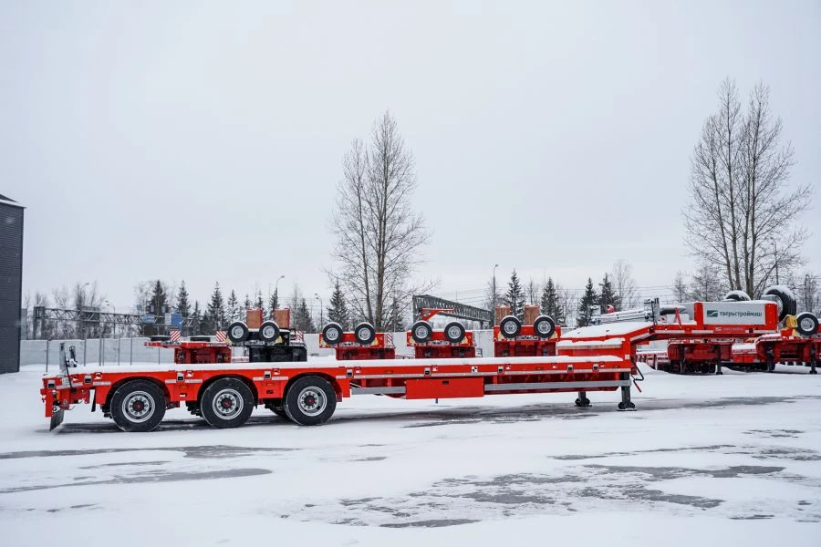 Specialized Platform Semi-Trailer TverstroyMash 993931 Modification 0021