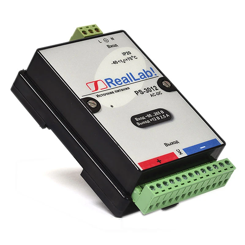 Power Supply PS-3012 - 12V 30W Efficiency 80-87%