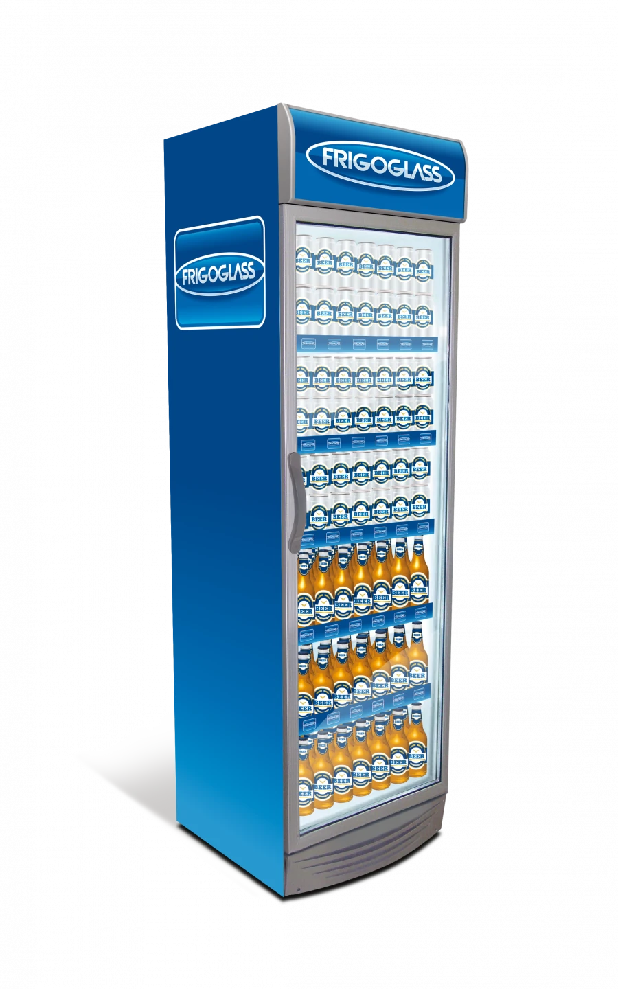 Display Refrigerator for Beverages and Food, Model CMV-375 [R290] D