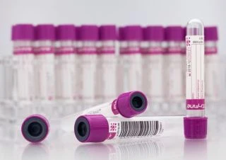 Acti-Fine Vacuum Blood Collection Tubes with K3EDTA, 13x75 mm, 1.0 ml
