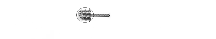 Cortical Screws Ø 3.5 mm, Self-Tapping, Length 10-130 mm, Article 205.8XX