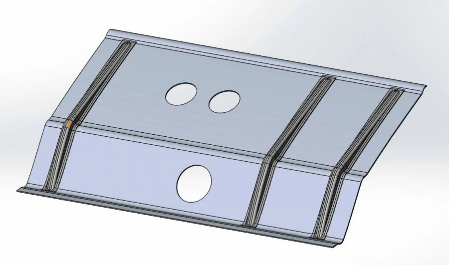 Ceiling Panel 5299-403-5702038-40 for Vehicle Cladding