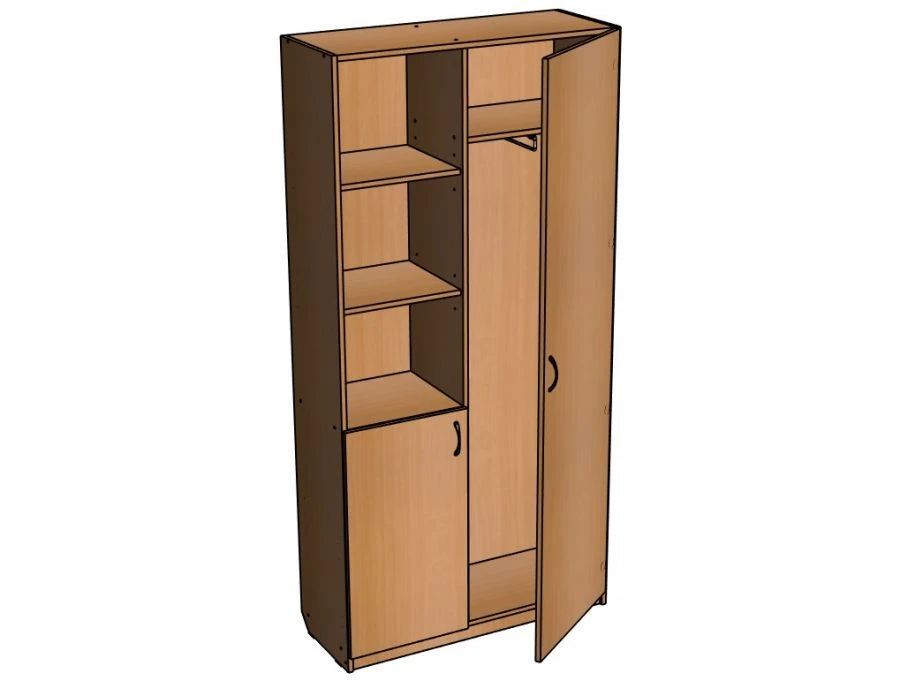 Clothing Cabinet with Shelf No. 12 / Sh12