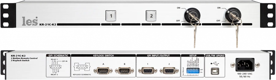 Active Control Panel KR-21C-K2 with GPI Signals