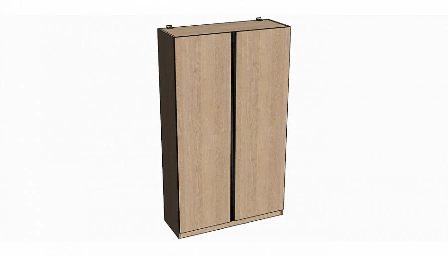 Two-Door Wardrobe with Profile Handle SH03 "MNS
