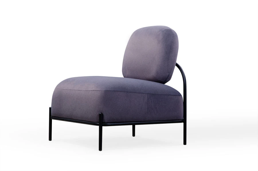 Soft Armchair Series "SOTO" - Single Seat Without Armrests